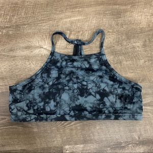 ATHLETA Shadow Dye High Neck Bikini Top